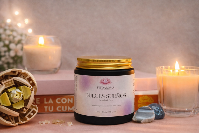 Vela Dulces Sueños de Fitoaroma