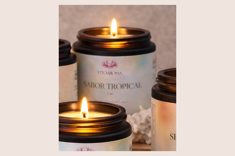 Vela Sabor Tropical de Fitoaroma