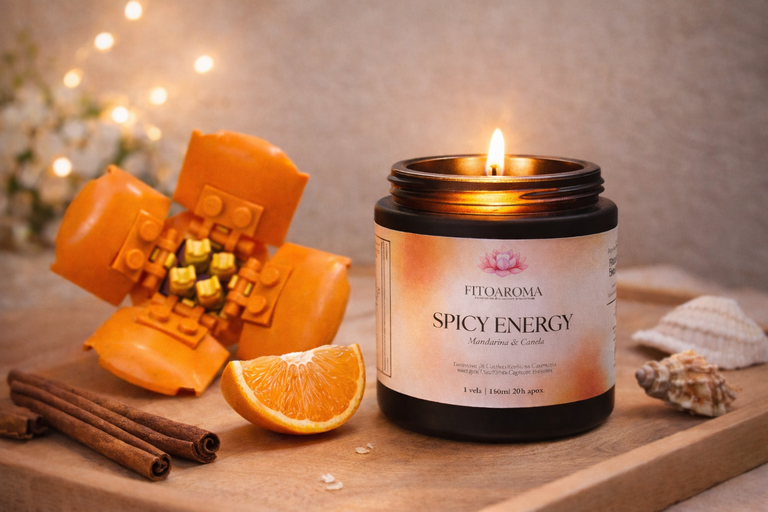 Vela Spicy Energy de Fitoaroma